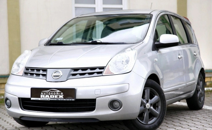 Nissan Note cena 12999 przebieg: 170000, rok produkcji 2008 z Kąty Wrocławskie małe 277